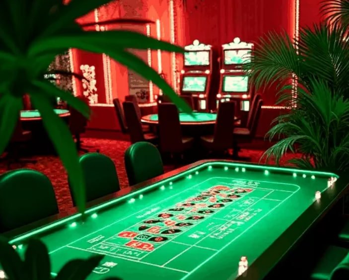 Sảnh live casino 33win93 với bàn baccarat dealer người thật phát HD